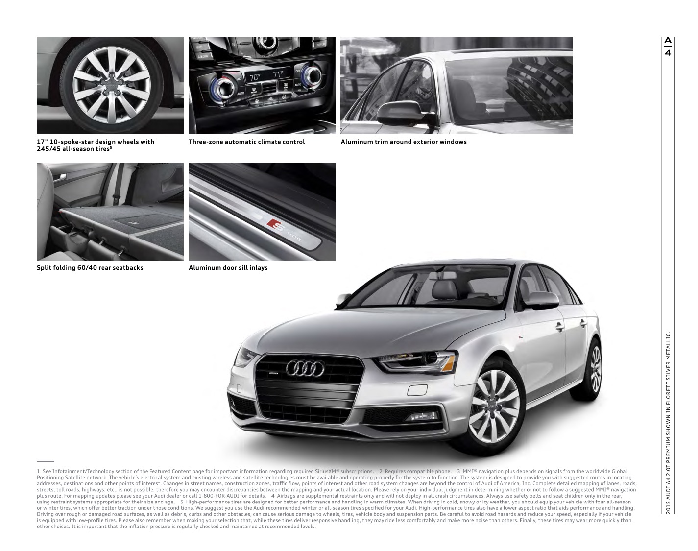2015 Audi A4 Brochure Page 49
